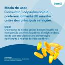 Suplemento Alimentar Ômega 3 1000mg bwell 120 cápsulas