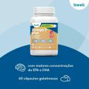 Ômega 3 bwell Plus 60 cápsulas