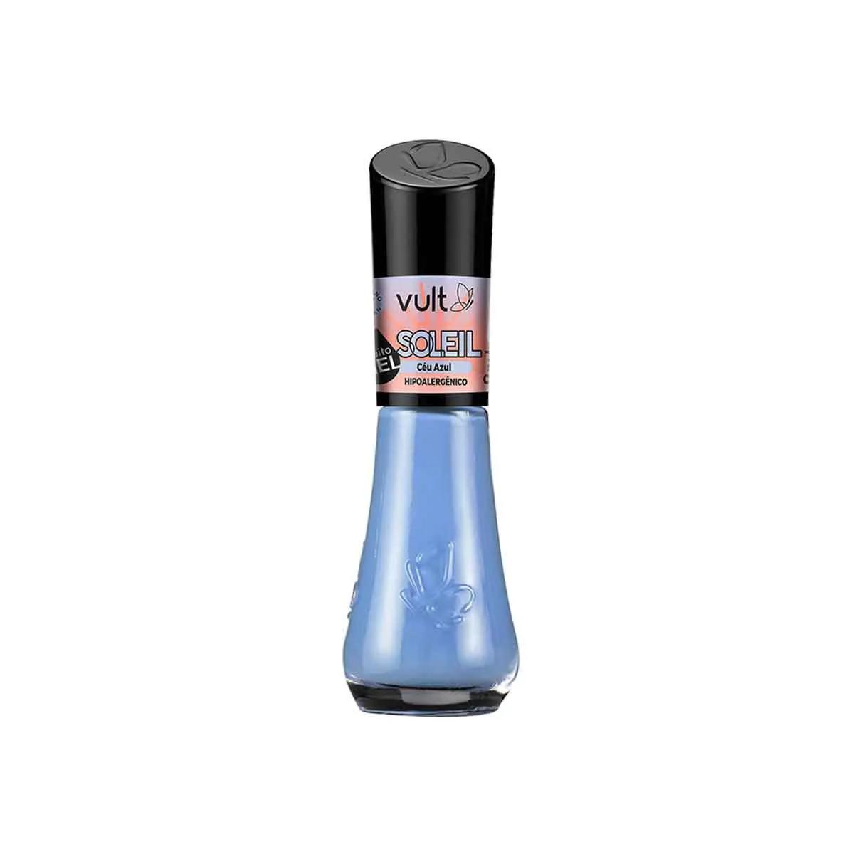 Esmalte Cremoso Vult 5 Free Soleil Efeito Gel 8ml - Céu Azul