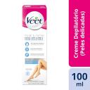 Creme Depilatório Veet Pure & Fresh Pele Sensível 100ml
