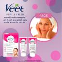 Kit de Depilação Facial Veet Pure & Fresh Creme 50ml + Creme Pós-Depilatório 50ml