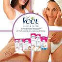 Kit de Depilação Facial Veet Pure & Fresh Creme 50ml + Creme Pós-Depilatório 50ml