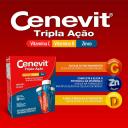Cenevit Tripla Ação Sabor Laranja 10 Comprimidos Efervescentes