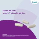 Suplemento Alimentar Mineral Picolinato de Cromo bwell 60 Cápsulas