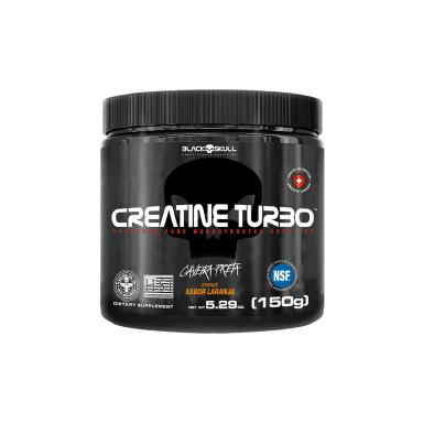 Creatina Black Skull Creatine Turbo Laranja 150g