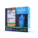 Kit La Roche-Posay Protetor Solar Anthelios Airlicium+ FPS 50 Sem Cor 40g + Gel de Limpeza Facial Effaclar Concentrado 50g