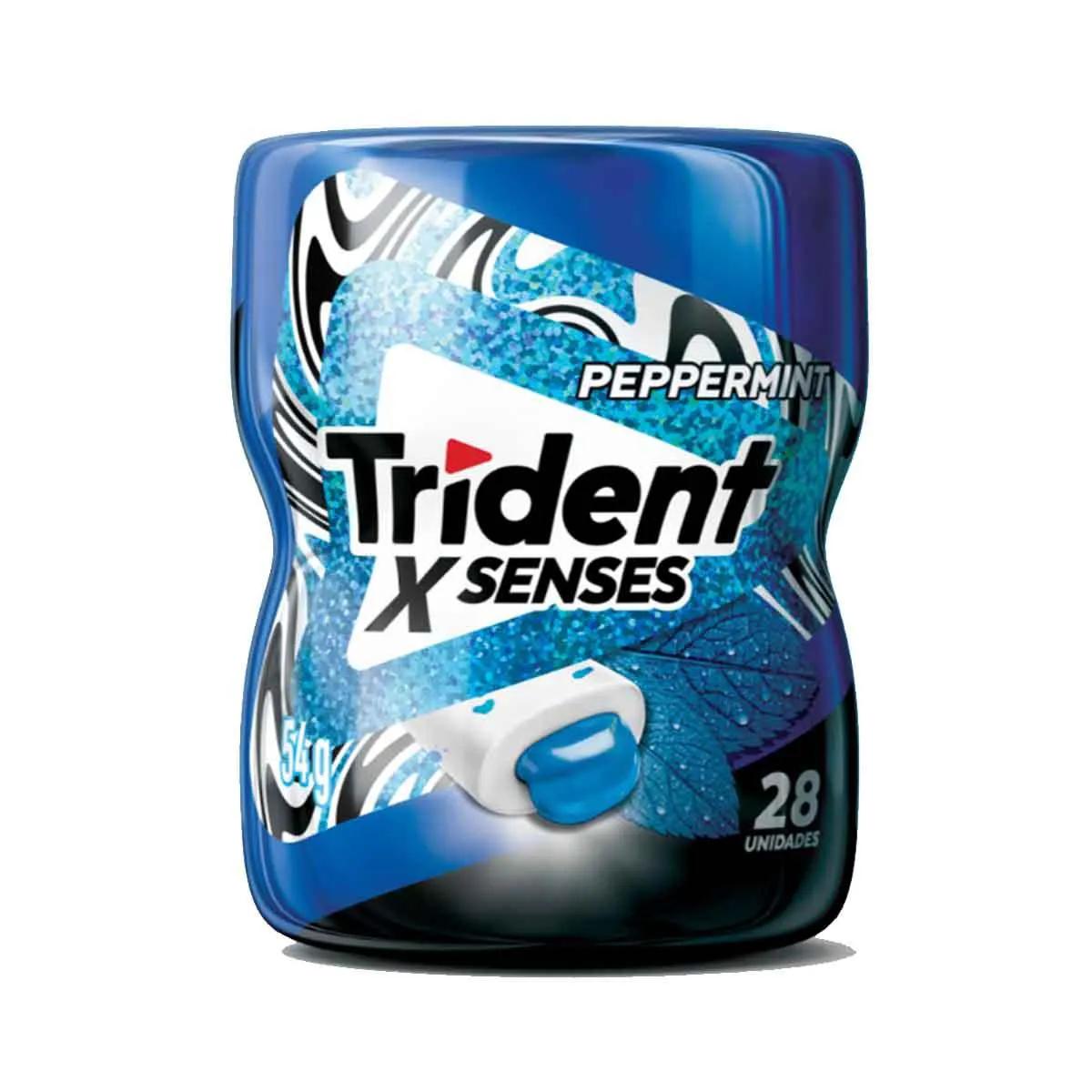 Trident X Senses Hortelã Zero Açúcar - 28 Unidades