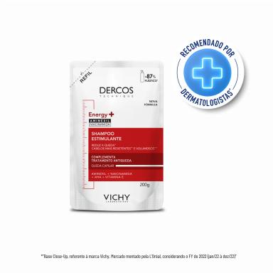 Refil Shampoo Antiqueda Vichy Dercos Energy+ 200g