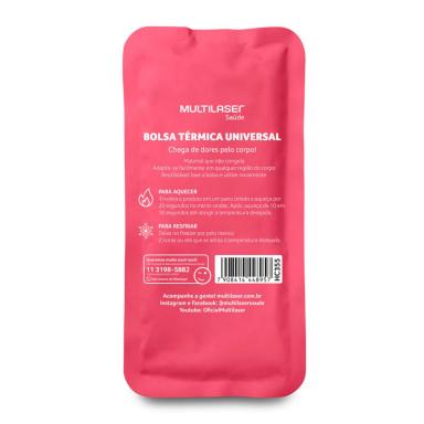 Bolsa Térmica de Gel Multilaser HC355 Rosa