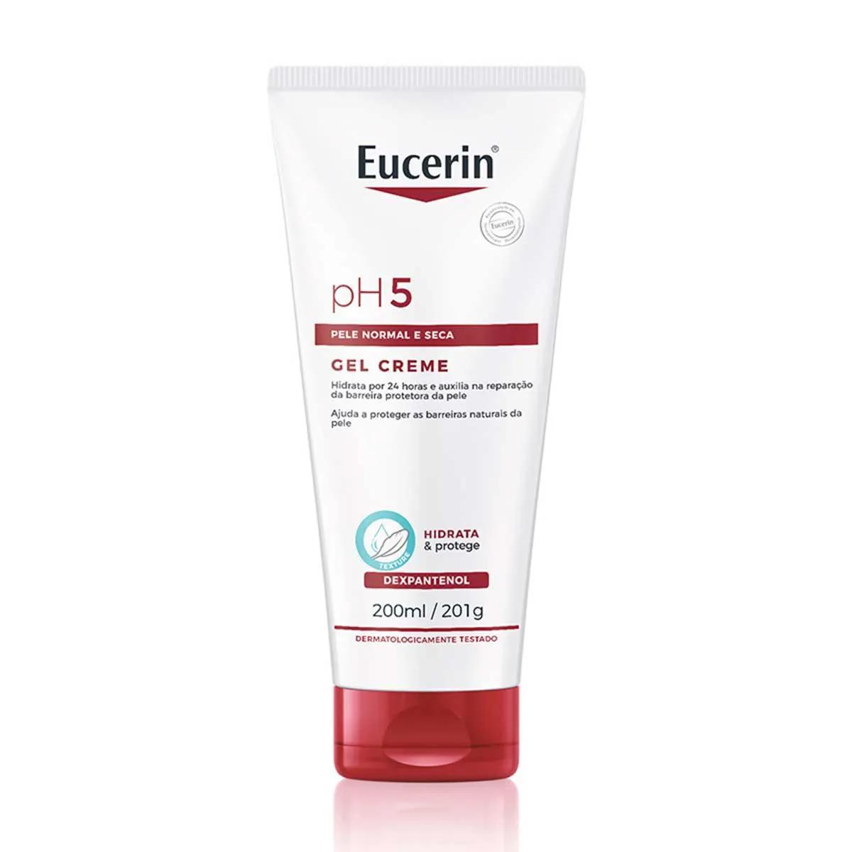 Gel Creme Hidratante Eucerin pH5 Pele Seca 200ml