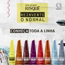 Esmalte Metálico Risqué Reinventando o Normal 8ml – Comigo Ninguém Cobre