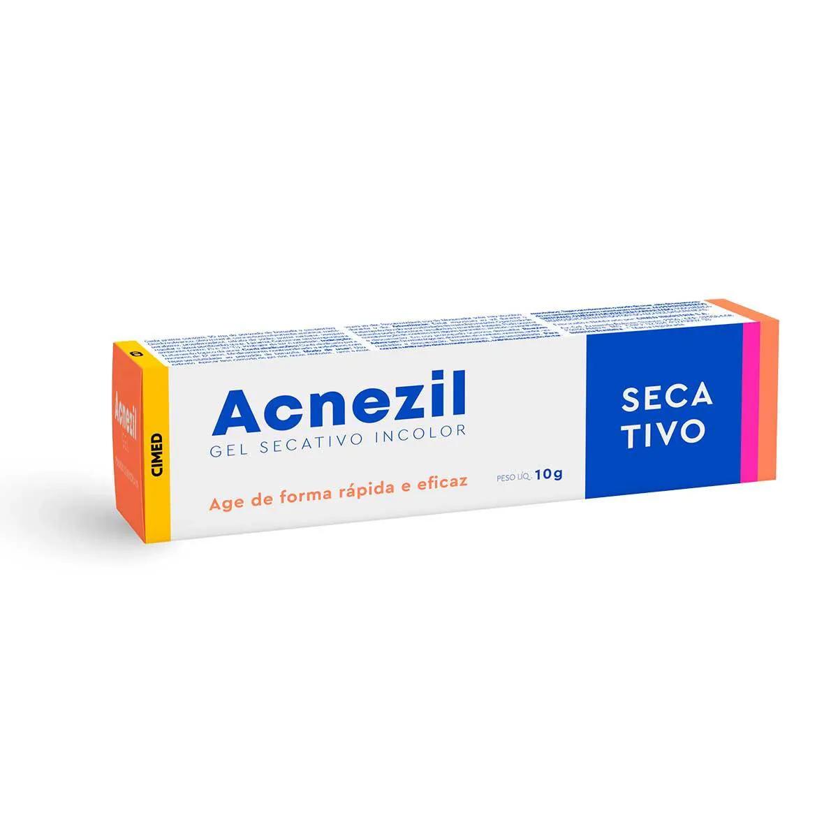 Gel Secativo para Acne Acnezil Incolor 10g