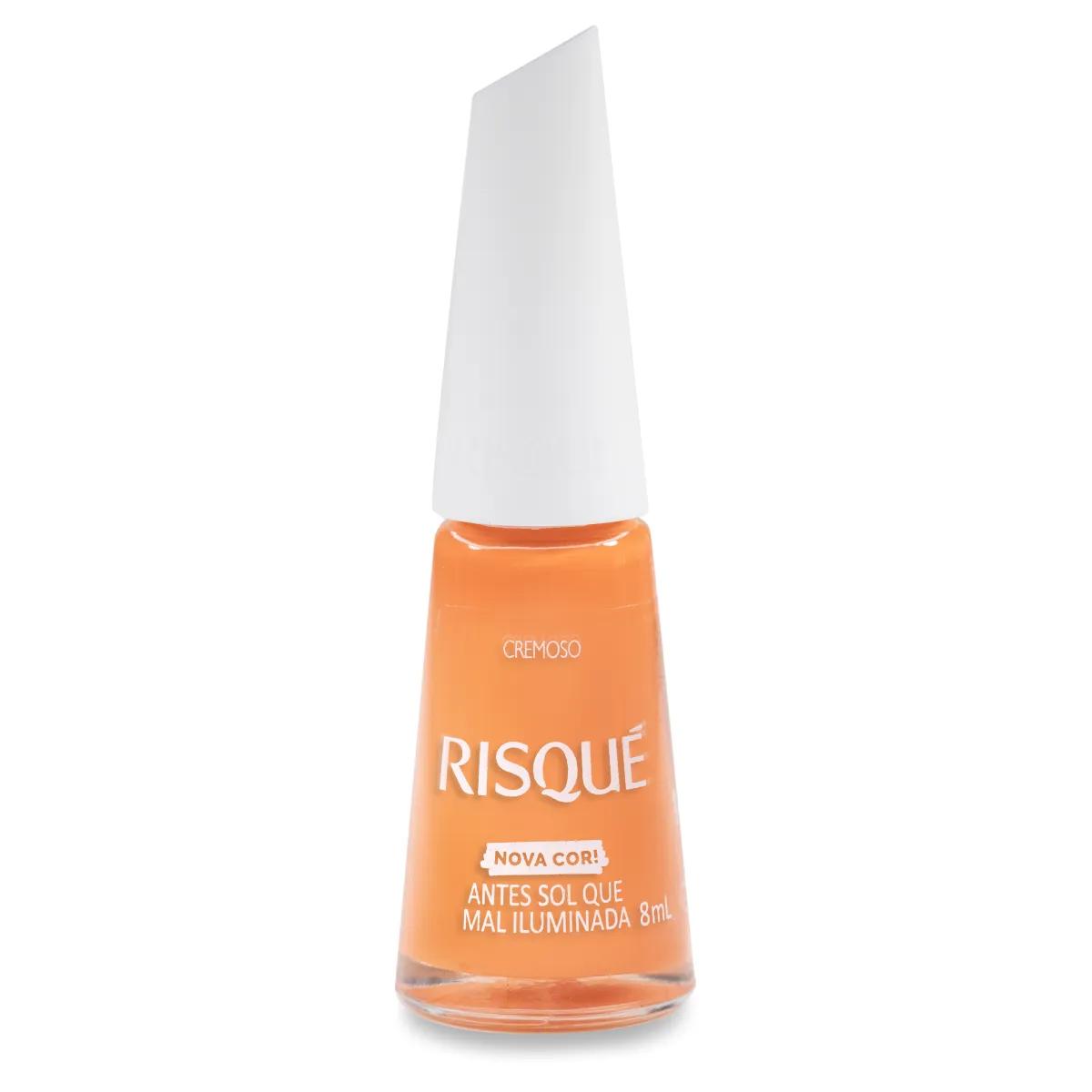 Esmalte Cremoso Risqué Nova Cor 8ml – Antes Sol que Mal Iluminada