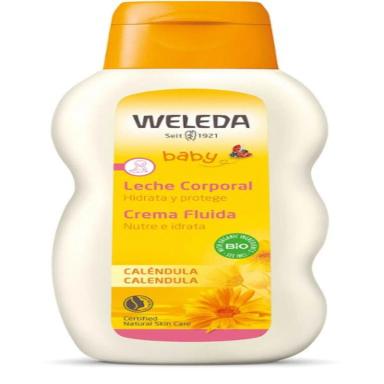 Loção Hidratante Corporal Infantil Weleda Baby Calêndula 200ml