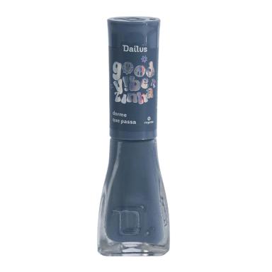 Esmalte Dailus Good Vibezinha Dorme que Passa Azul Acinzentado 8ml
