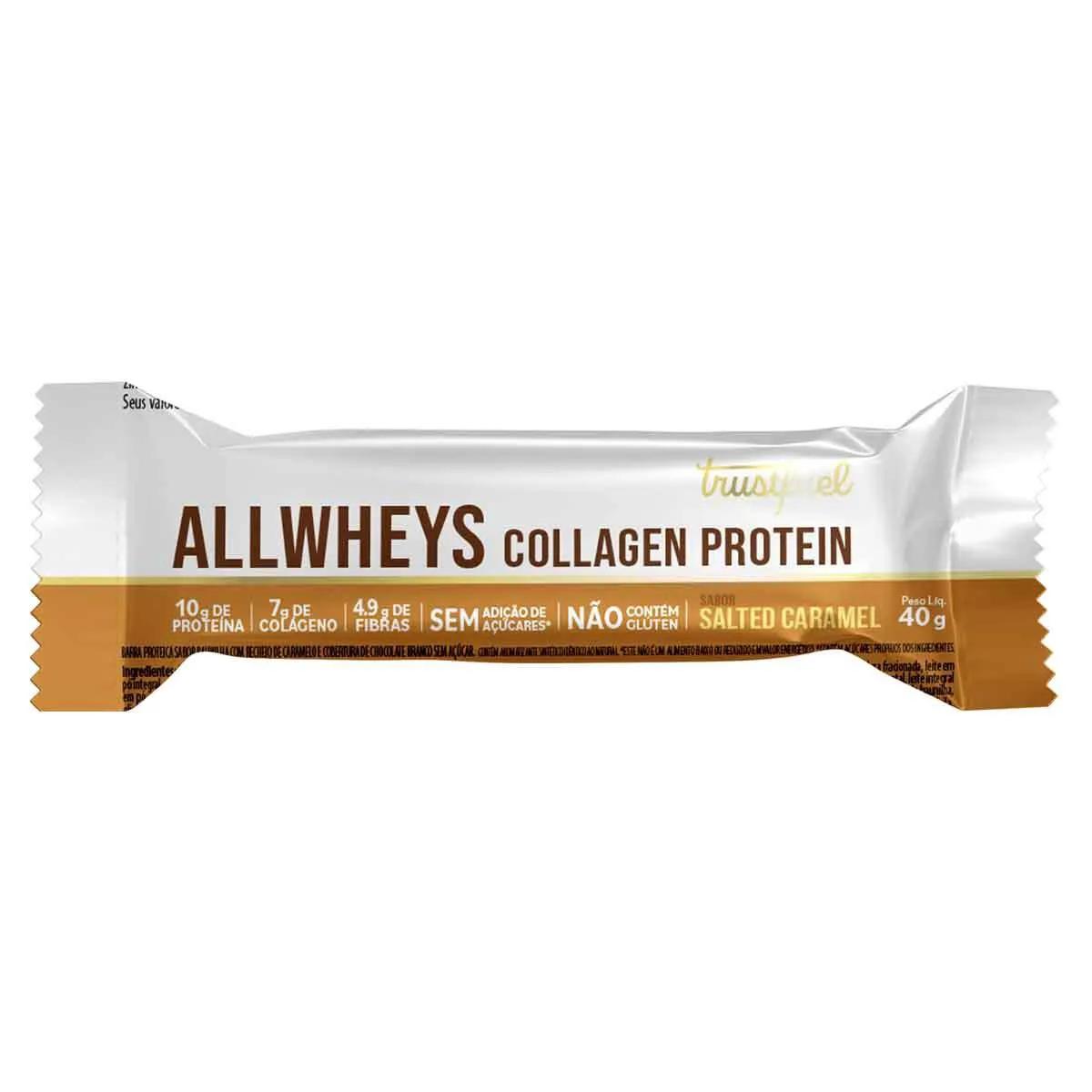 Barra de Proteína Always Collagen Protein Caramelo Salteado 40g