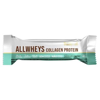 Barra de Proteína Always Collagen Protein Coco com Chocolate 40g