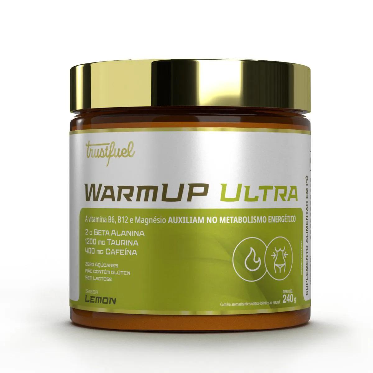 Suplemento Alimentar Trustfuel WarmUp Ultra Lemon 240g