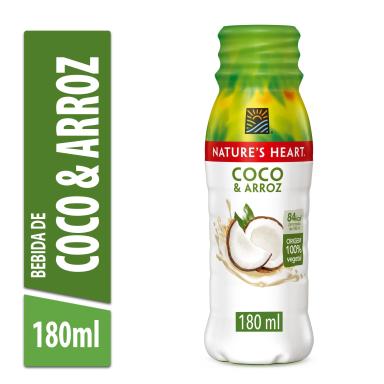 Bebida Vegetal Nature's Heart Coco e Arroz 180ml