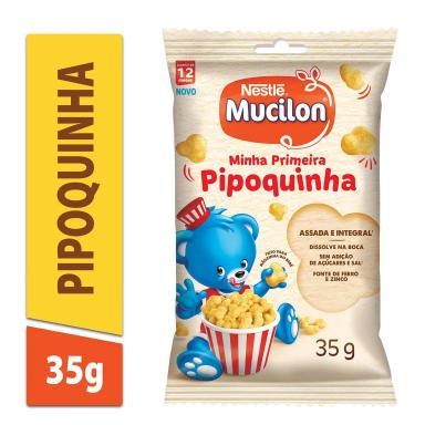 Snack Mucilon Minha Primeira Pipoquinha 35g