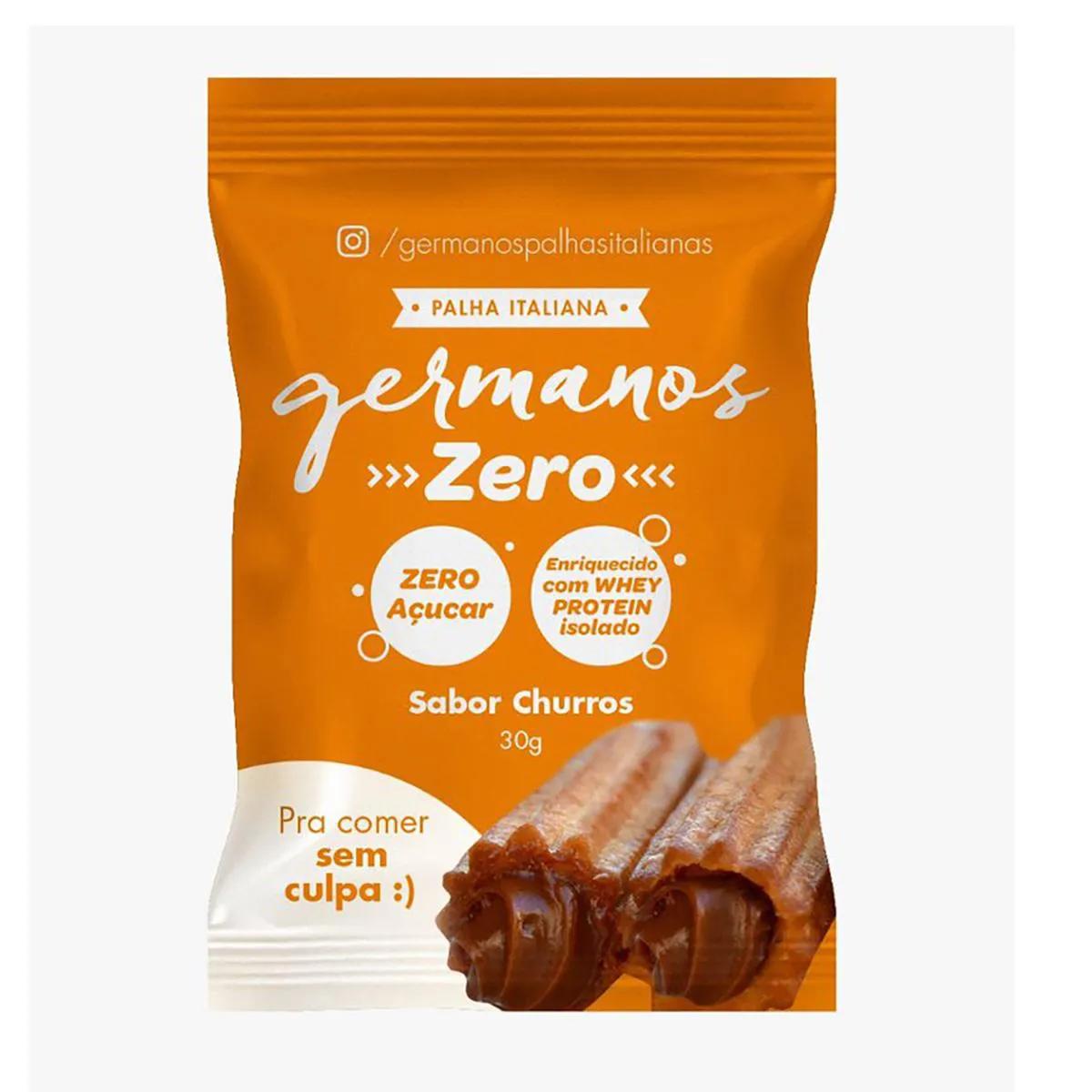 Palha Italiana Germanos Zero Sabor Churros 30g