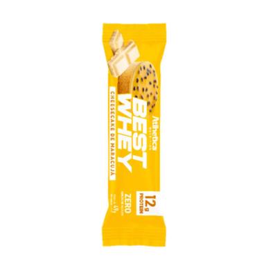 Snack Atlhetica Nutrition Best Whey Bar 12g Protein Cheesecake de Maracujá 49g