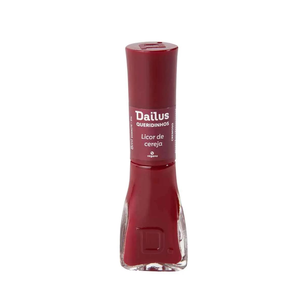 Esmalte Cremoso Dailus Queridinhos 8ml – Licor de Cereja