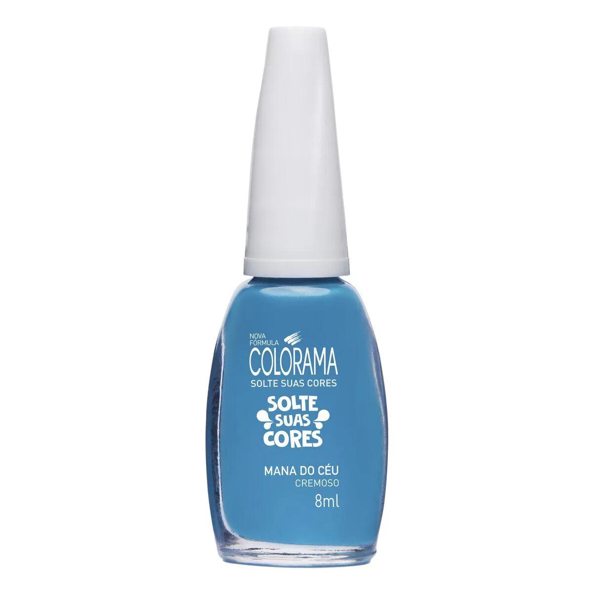 Esmalte Cremoso Colorama Solte Suas Cores Mana do Céu 8ml