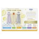 Kit Dove Baby Hora do Banho Sabonete Líquido Hidratação Glicerinada 400ml + Toalha de Banho Hipopótamo