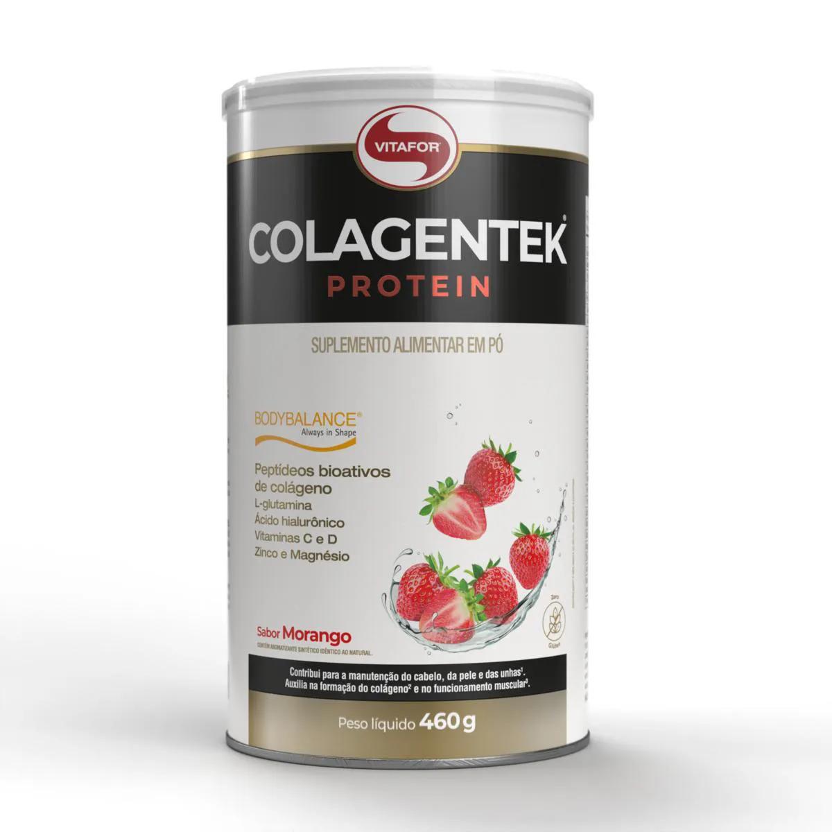 Colagentek Protein Sabor Morango 460g