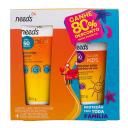 Kit Protetor Solar Needs Solar FPS50 - 200g + Kids FPS60 - 120g