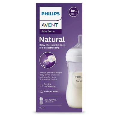 Mamadeira Philips Avent Pétala 3.0 Transparente 260ml