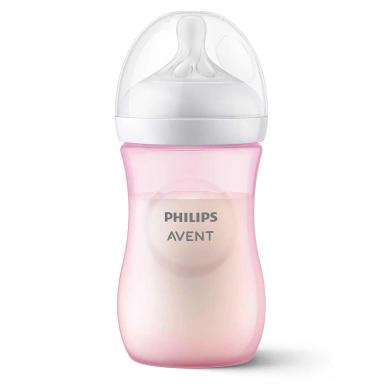 Mamadeira Philips Avent Pétala 3.0 Rosa 260ml