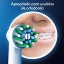 Refil para Escova de Dente Elétrica Oral B Pro Series Orthodontic Clean 2 unidades
