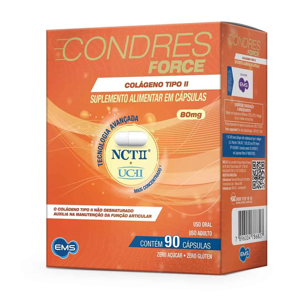 Colágeno Tipo II Condres Force 90 cápsulas