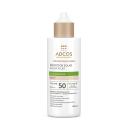 Protetor Solar Facial Adcos Aqua Fluid Antioleosidade FPS 50 Peach 40ml