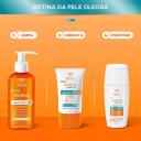 Protetor Solar Facial Darrow Actine Aquafluid FPS 60 com Cor Tom Claro/Médio 40g