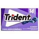 Trident Blueberry 14 unidades maiores - Leve Mais por Menos