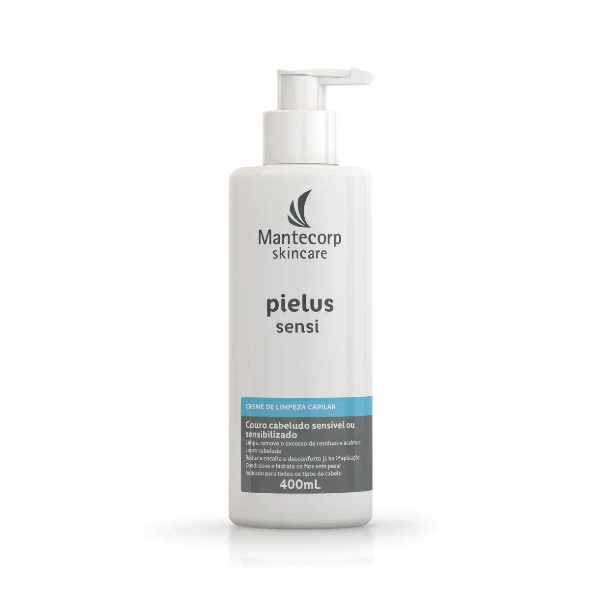 Creme de Limpeza Capilar Mantecorp Skincare Pielus Sensi 400ml