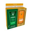 Kit Vichy Protetor Solar Idéal Soleil Clarify Clara FPS 60 40g + Gel de Limpeza Profunda Normaderm 50g