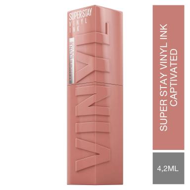 Batom Líquido Maybelline Superstay Vinyl Ink 4,2ml - Captivated