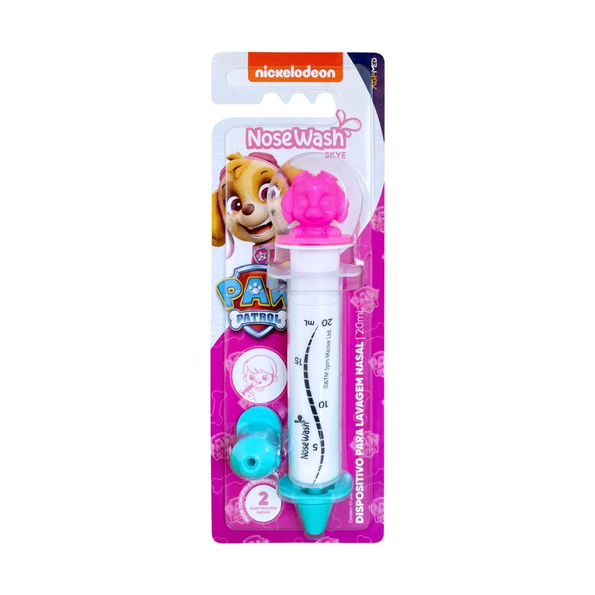 Dispositivo para Lavagem Nasal Nosewash Patrulha Canina Skye 20ml