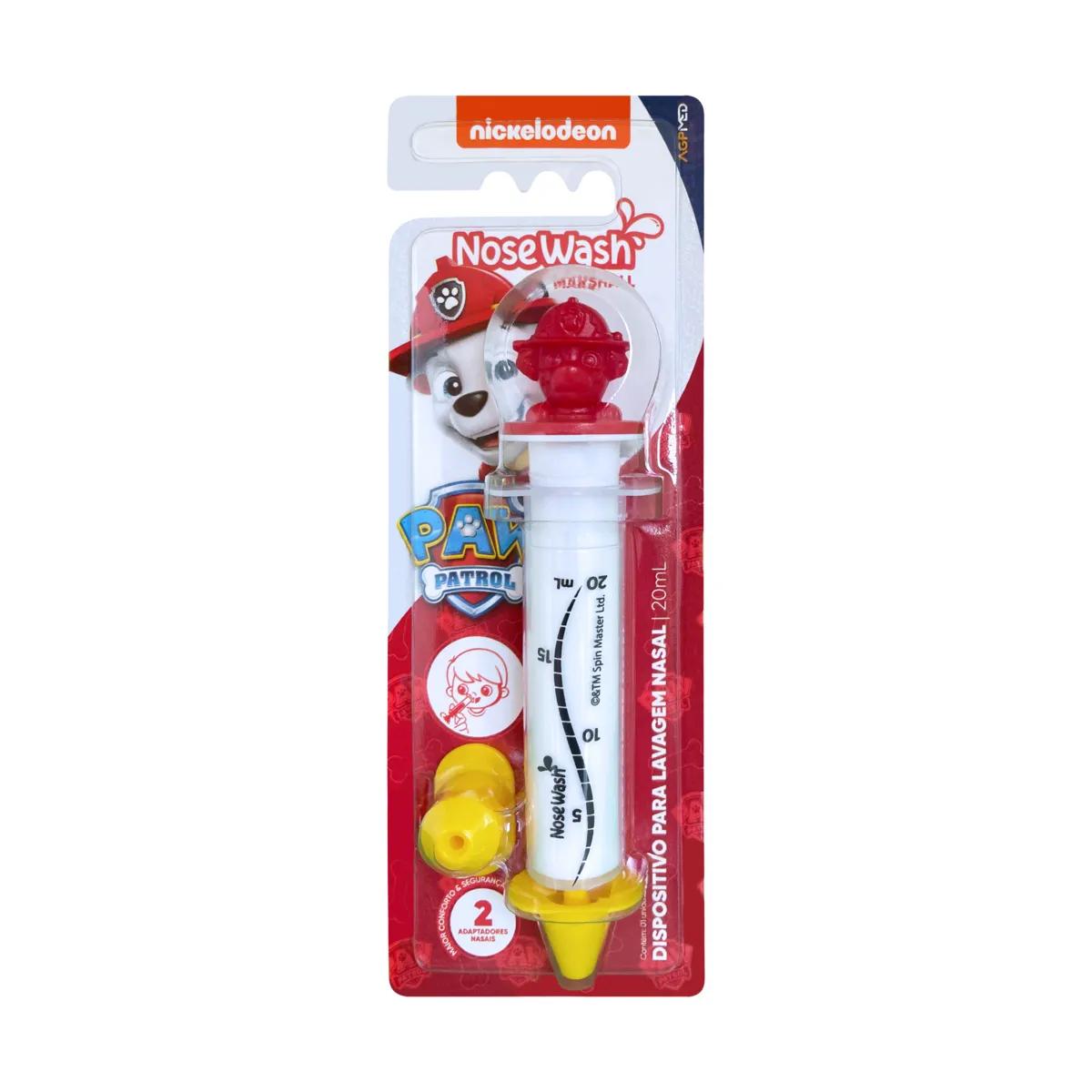 Dispositivo para Lavagem Nasal Nosewash Patrulha Canina Marshall 20ml