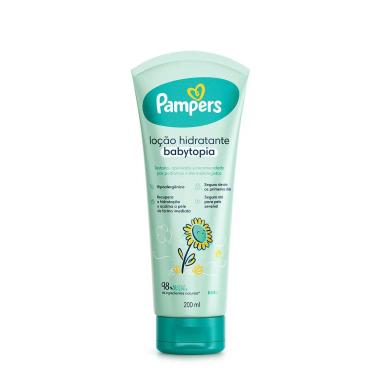 Loção Hidratante para o Corpo Pampers Babytopia Girassol 200ml