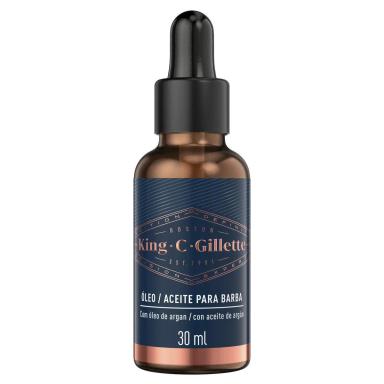 Óleo para Barba King C. Gillette 30ml