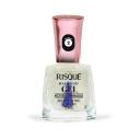 Esmalte Top Coat Fixador Risqué Diamond Gel Noites Iluminadas - Meia Noite em Paris 9,5ml