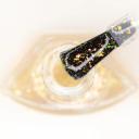 Esmalte Top Coat Fixador Risqué Diamond Gel Noites Iluminadas - Karaokê em Tóquio 9,5ml