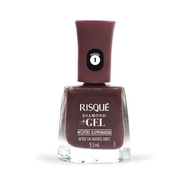 Esmalte Risqué Diamond Gel Noites Iluminadas - After em Buenos Aires 9,5ml