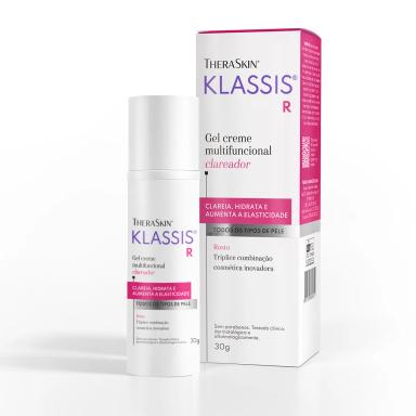 Gel Creme Facial Multifuncional Theraskin Klassis R Clareador 30g