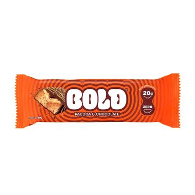 Barra de Proteína Bold Paçoca e Chocolate 60g